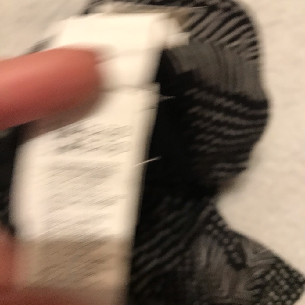 🔴4 for 25🔴 Lucky Brand Cream & Black Wrap Skirt - Picture 7 of 8